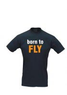 Born to Fly póló - Kattintásra bezárul